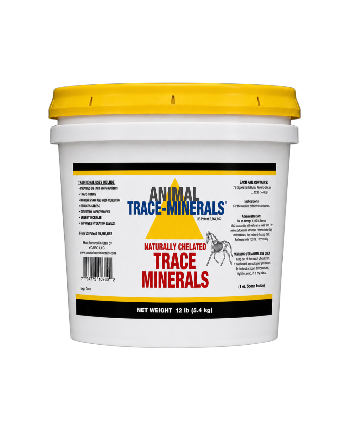 Animal Trace Minerals 12 lb Pail